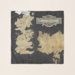 Map of Westeros Scarf<br><div class="desc">Game of Thrones | Illustrated map of Westeros, featuring the Game of Thrones logo.</div>