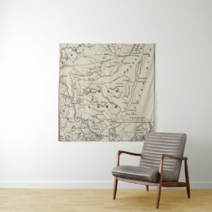 Map of Zululand with the Adjoining Frontiers Tapestry