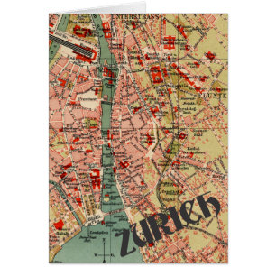 Map of Zurich