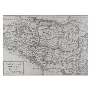 MAP: PANNONIA CUTTING BOARD