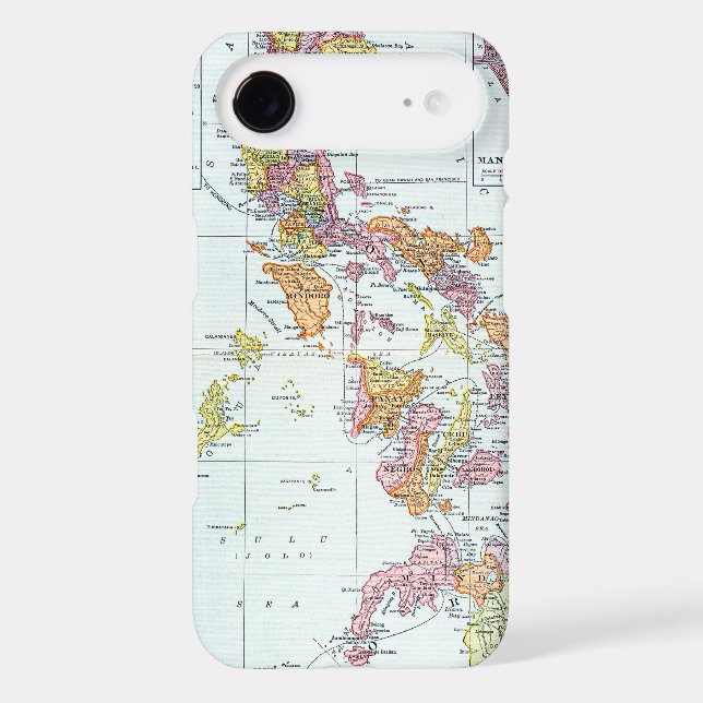 MAP: PHILIPPINES, 1905 Case-Mate iPhone CASE (Back)