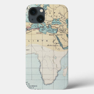 MAP: PHOENICIAN EMPIRE iPhone 13 CASE