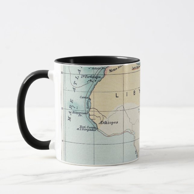 MAP: PHOENICIAN EMPIRE MUG (Left)