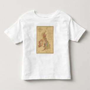 Map physical and mineralogical toddler T-Shirt