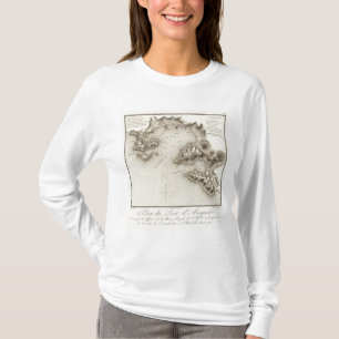 Map Port of Acapulco T-Shirt
