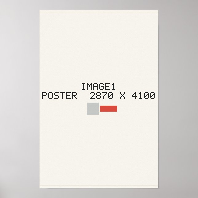 Map poster - personalised (Front)