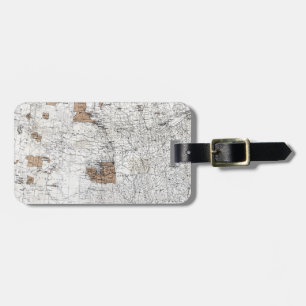 MAP: RESERVATIONS, 1888 LUGGAGE TAG