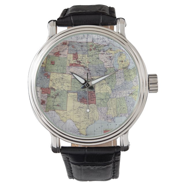 MAP: RESERVATIONS, 1892 WATCH (Front)