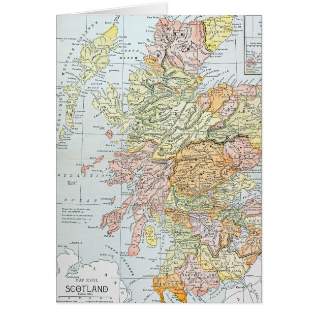 MAP: SCOTLAND (Front)