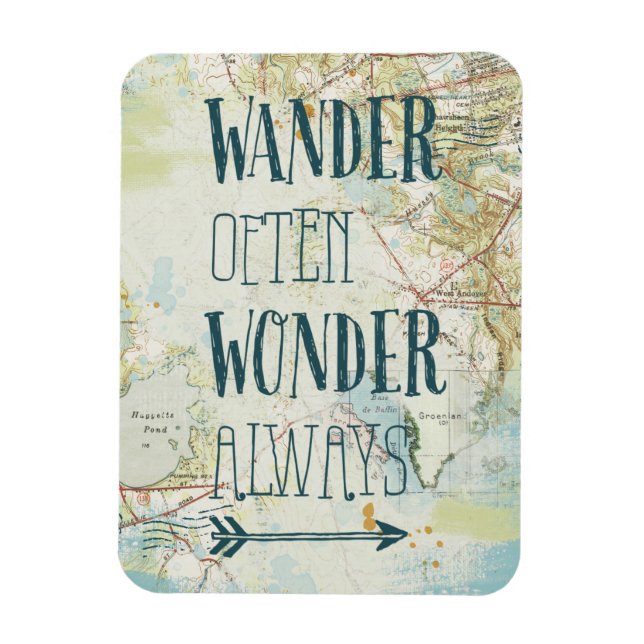 Map Sentiments Magnet (Vertical)