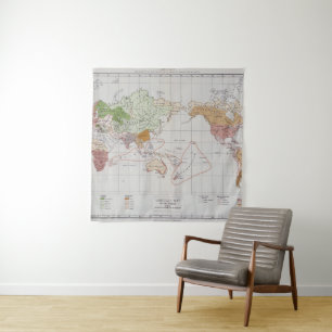 Map showing the Languages of the World Tapestry
