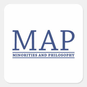 MAP Stickers - White Background
