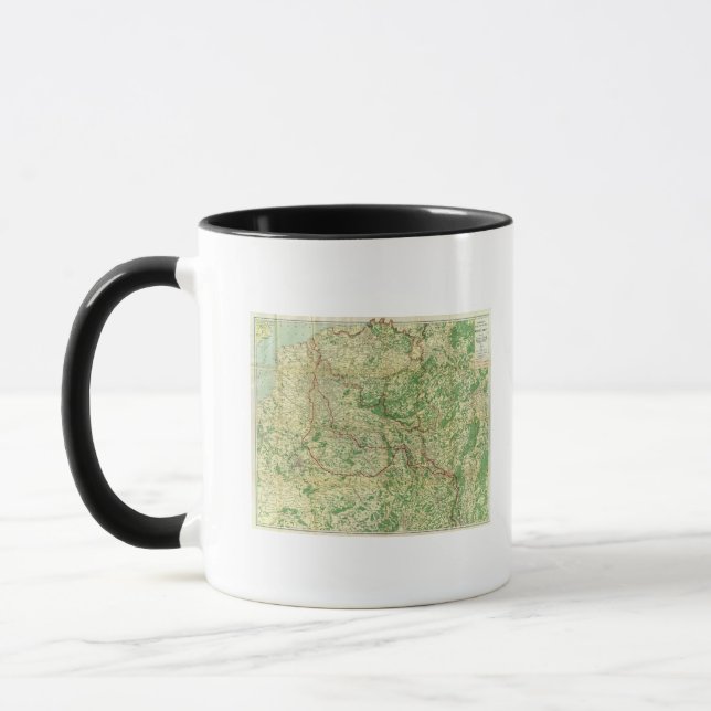 Map Western Front Mug (Left)