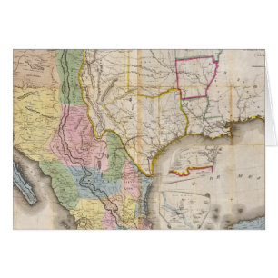 Mapa de los Estados Unidos De Mejico