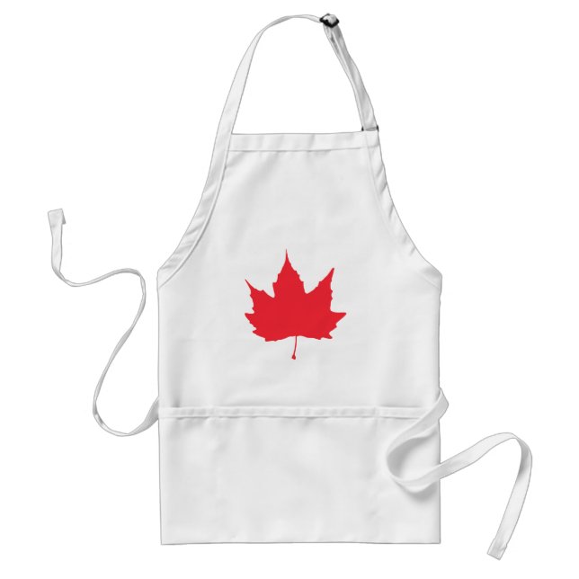 Maple autumn leaf standard apron (Front)
