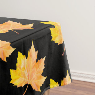 Maple autumn leaf tablecloth