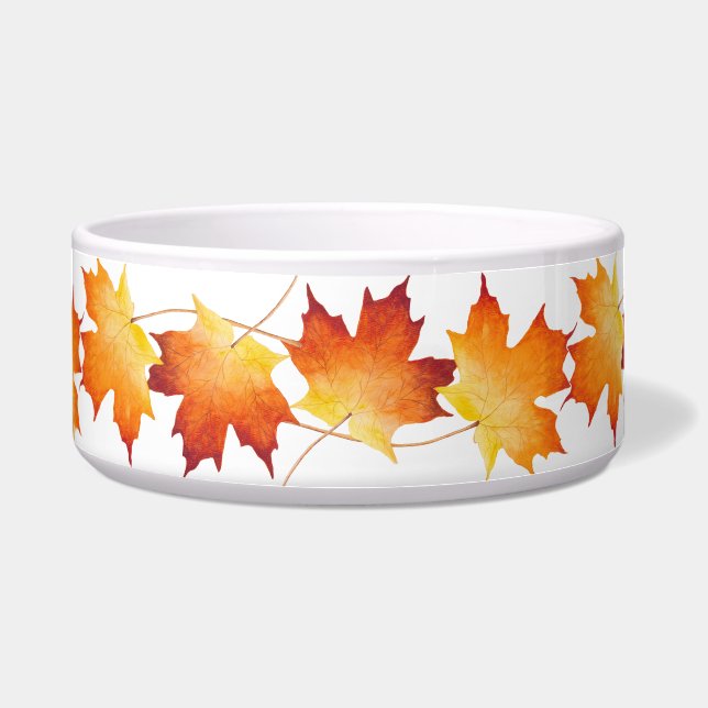 Maple Couple on a Salad Bowl (Front)