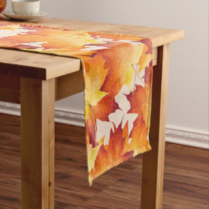 Maple Couple on a Table Runner