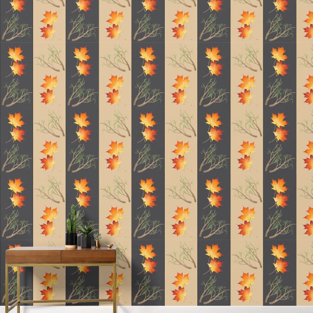 Maple Couple on a  Wallpaper (Hallway)