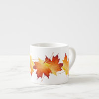 Maple Couple on an Espresso Mug (1)