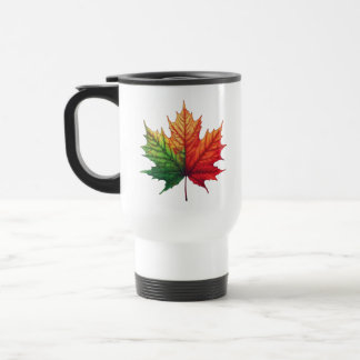 Maple Fall Leaf Travel Mug