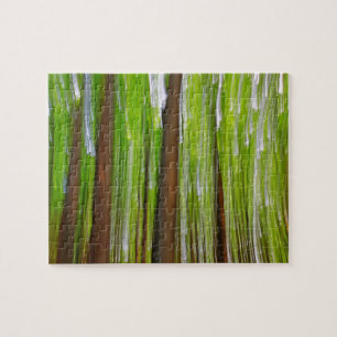 Maple Grove Abstract Jigsaw Puzzle