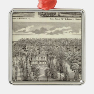 Maple Grove residence Metal Tree Decoration