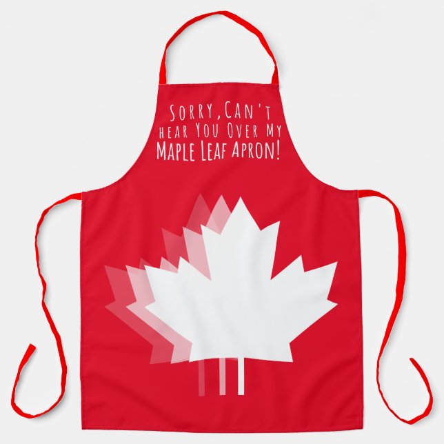 Maple Leaf Apron (Front)