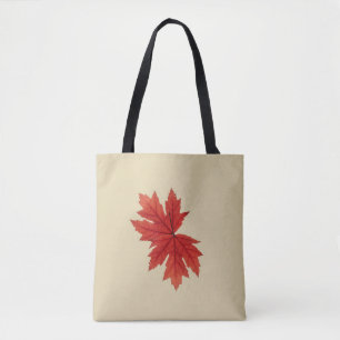 Maple Leaf Autumn Fall Colour Tote Bag