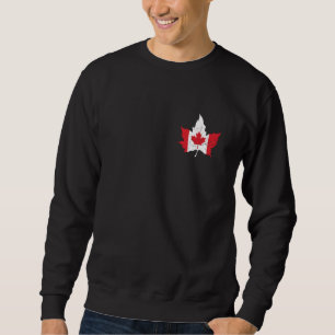 Maple Leaf Canada Canadian Pride Canadian Roots Ca Sweatshirt