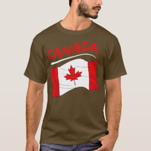 Maple Leaf Canada Day Canadian Flag Canada T-Shirt