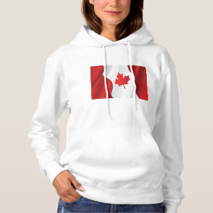 Maple Leaf Canada Flag Hoodie