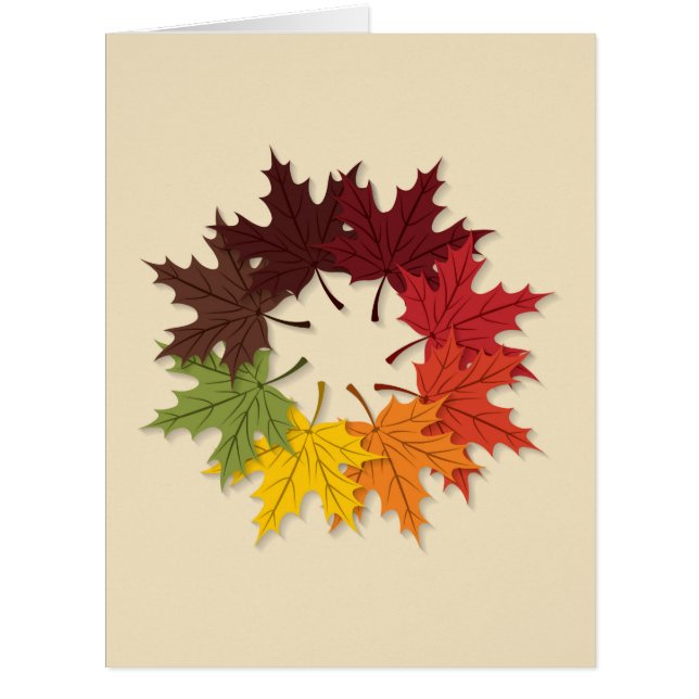 Maple leaf circle (Front)