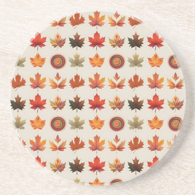 Maple Leaf Coaster (Front)