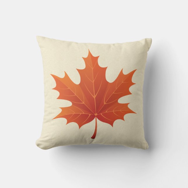 Maple Leaf Cushion (Front)