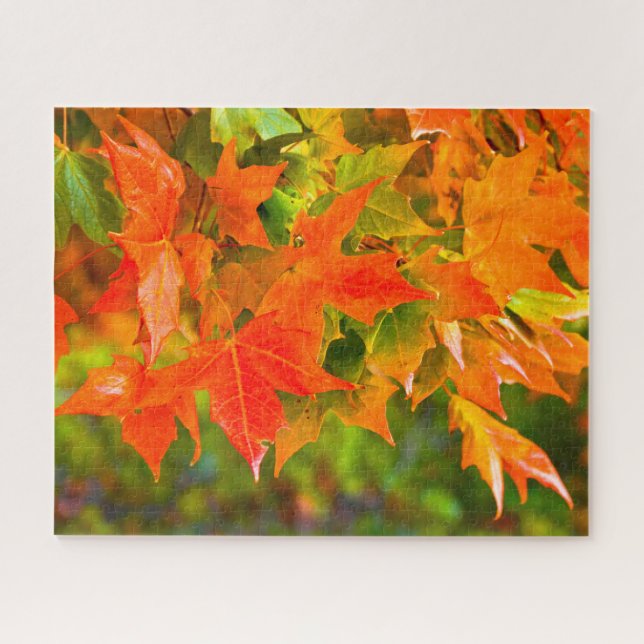Maple Leaf Dance Jigsaw Puzzle (Horizontal)