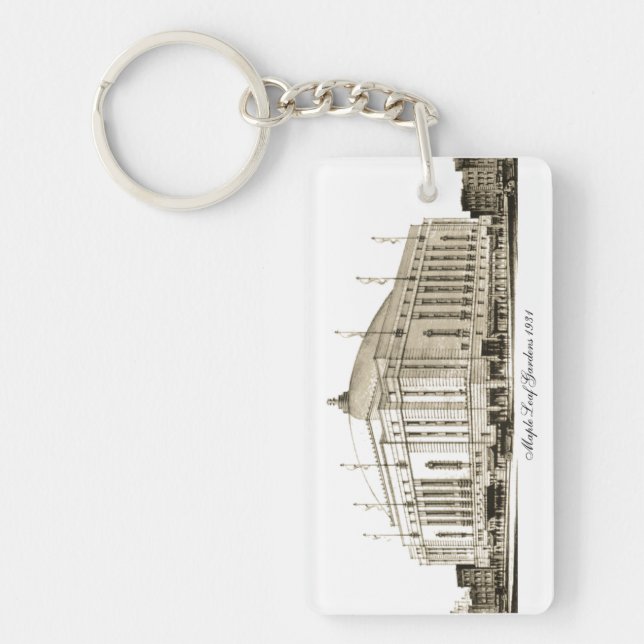 Maple Leaf Gardens 1931 Key Ring (Front)
