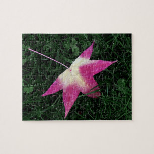 Maple Leaf Jigsaw Puzzle