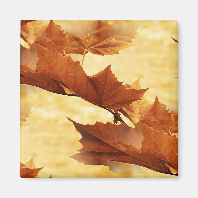 Maple leaf Magnet (Front)