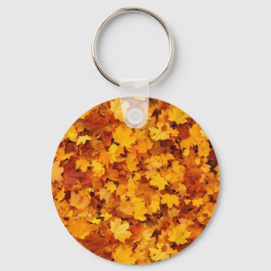 Maple Leaf Pattern-25877 Key Ring
