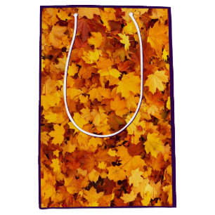 Maple Leaf Pattern-25877 Medium Gift Bag