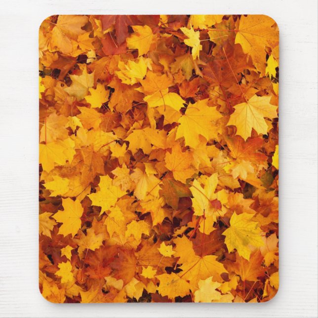 Maple Leaf Pattern-25877 Mouse Pad (Front)