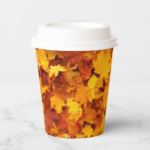 Maple Leaf Pattern-25877 Paper Cups