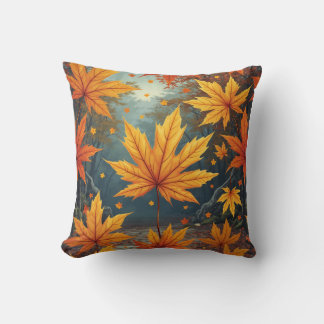 Maple leaf pillow cushion