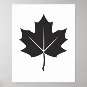 maple leaf poster