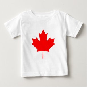 Maple Leaf RedTransp The MUSEUM Zazzle Gifts Baby T-Shirt