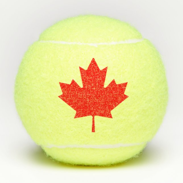 MAPLE LEAF TENNIS BALLS (Front)