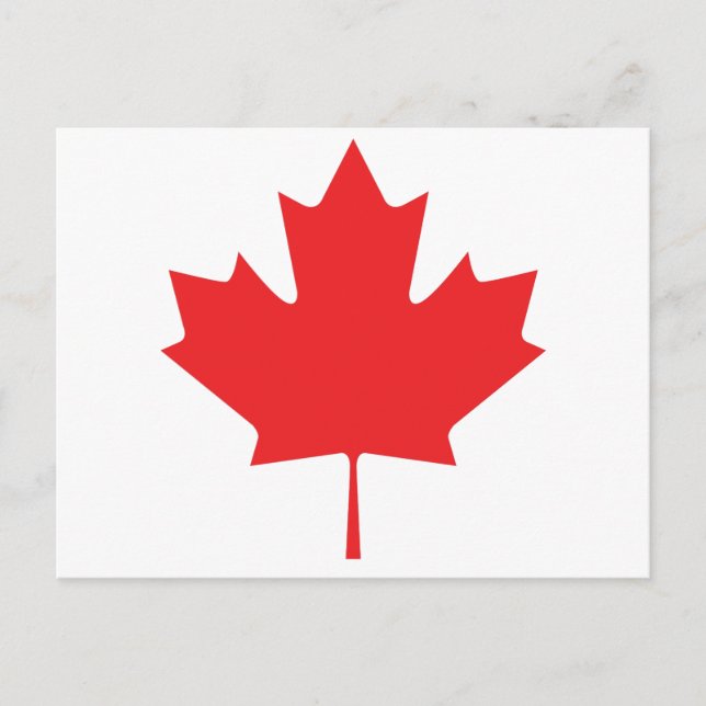 maple leafe postcard (Front)