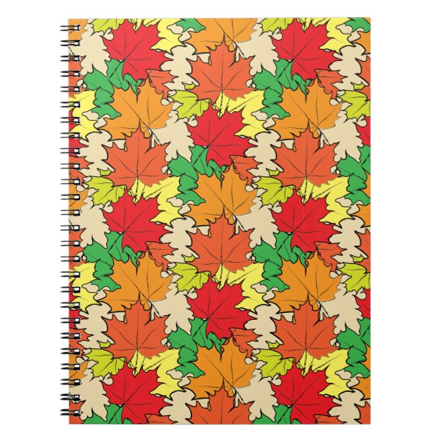 Maple leaves I Notebook (Front)