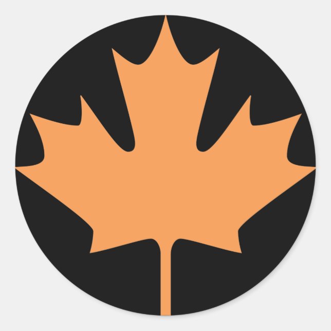 maple leaves - Stickers (Front)